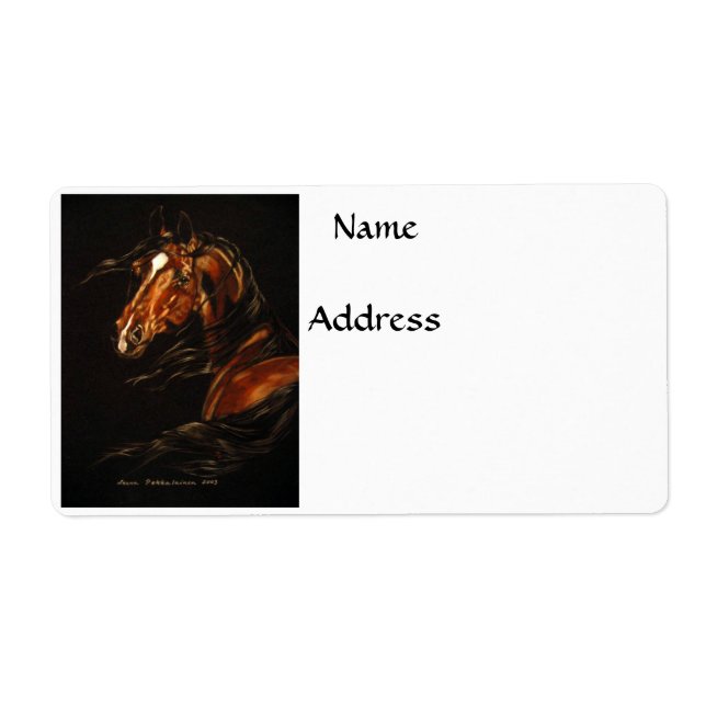 In the Wind Label (Front)