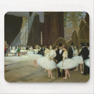 In the Wings at the Opera House, 1889 Mouse Pad