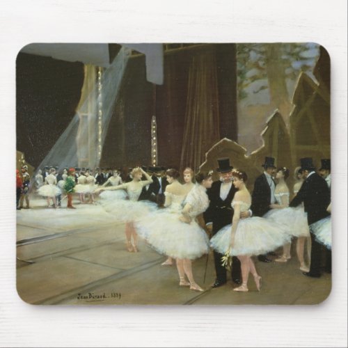 In the Wings at the Opera House 1889 Mouse Pad