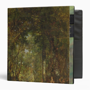 In the Wood at Fontainebleau 3 Ring Binder