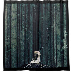 IN THE WOODS AM I 2 SHOWER CURTAIN