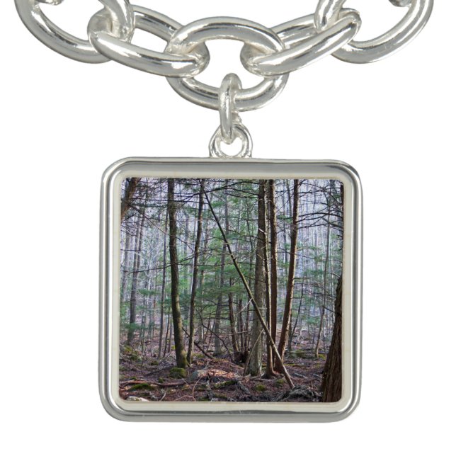 In The Woods At Dawn Charm Bracelet (Design)