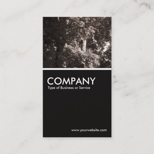 In The Woods Business Card (Front)