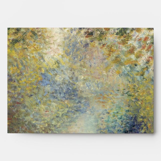 In the Woods by Pierre-Auguste Renoir Envelope (Front)