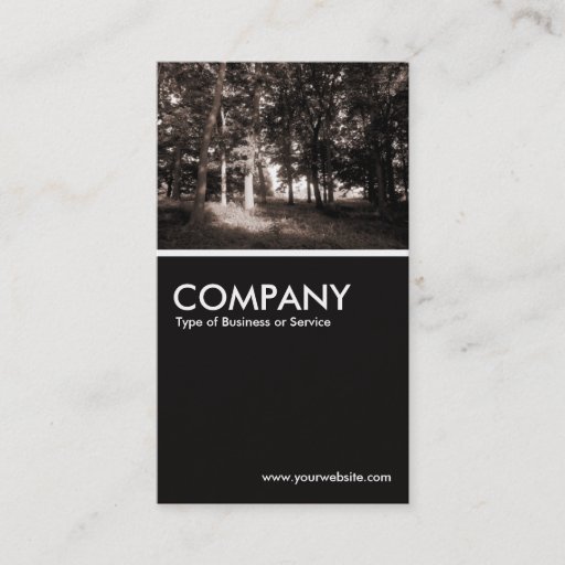 Customizable In The Woods II Business Card