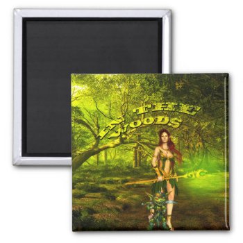 In The Woods Magnet by Dozzle at Zazzle
