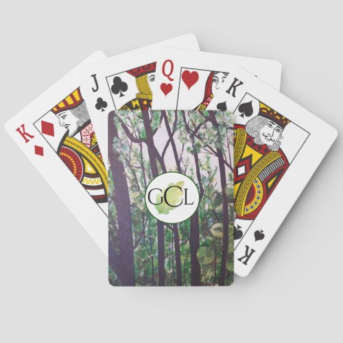 In The Woods Poker Cards