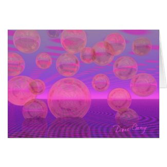 In the Zone – Rose & Amethyst Voyage Greeting Card