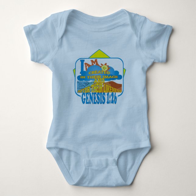 In Their Image    Baby Bodysuit (Front)