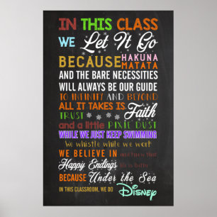 In This Classroom Poster