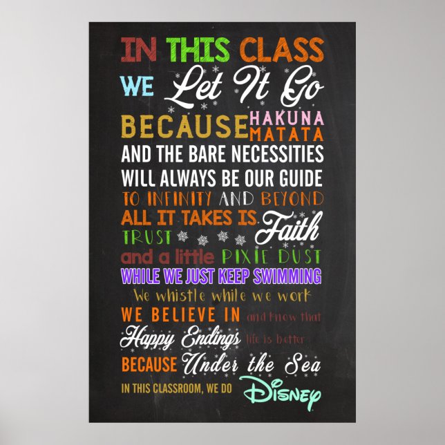 In This Classroom Poster (Front)