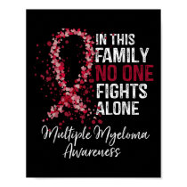 In This Family Fights Alone Multiple Myeloma  Poster