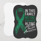 In This Family No One Fights Alone Mental Health (Front/Back)