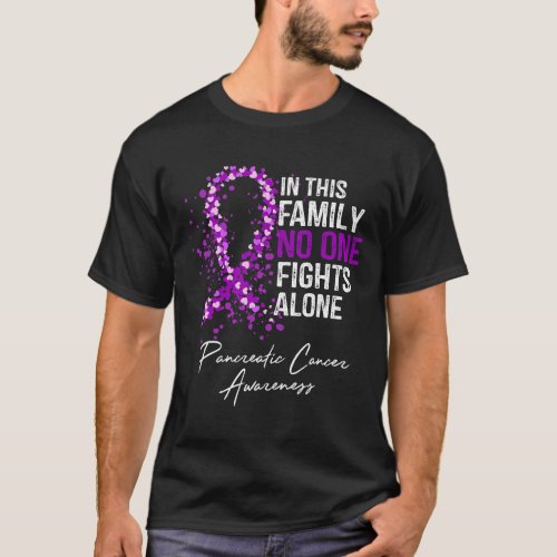 In This Family No One Fights Alone Shirt Pancreati