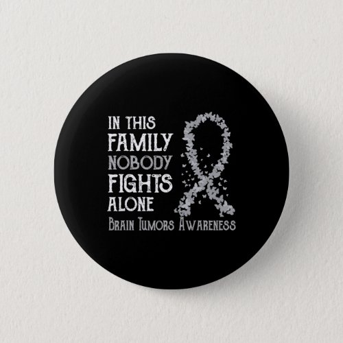 In This Family Nobody Fights Alone Brain Tumors  Button