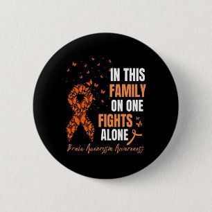 In This Family Nobodys Fight Alone Brain Aneurysm  Button