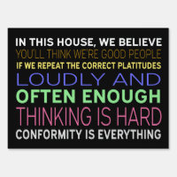 IN THIS HOUSE Accurate Yard