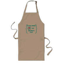 &quot;In this house I&#39;M the celebrity chef&quot; Long Apron