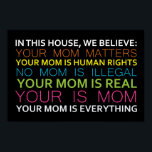 In this house we believe in yard sign meme<br><div class="desc">Tired of seeing those stupid signs that liberals use to show off how progressive they are? Now you too can show a sign of your own militant political views!</div>