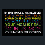 In this house we believe in yard sign meme<br><div class="desc">Tired of seeing those stupid signs that liberals use to show off how progressive they are? Now you too can show a sign of your own militant political views!</div>