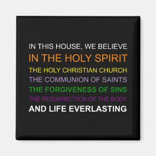 In this house, we believe magnet