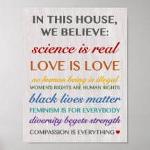 In This House We Believe Poster