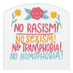 In This House We Do Equality Custom Door Sign