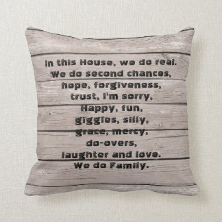 In this house, we do real throw pillow