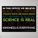 In This Office.... Kindness Is Everything Sign