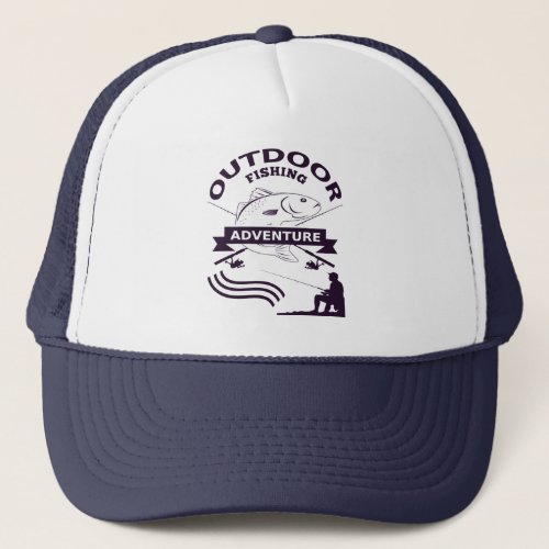 In this truckers hat fish are caught better trucker hat