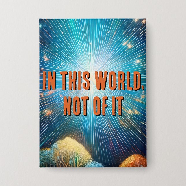 In This World  Button (Front)