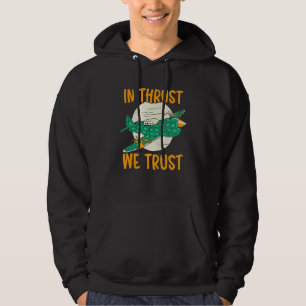 In Thrust We Trust Airplane Aviator Pilot Aviation Hoodie