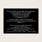 In times of trouble (Back)
