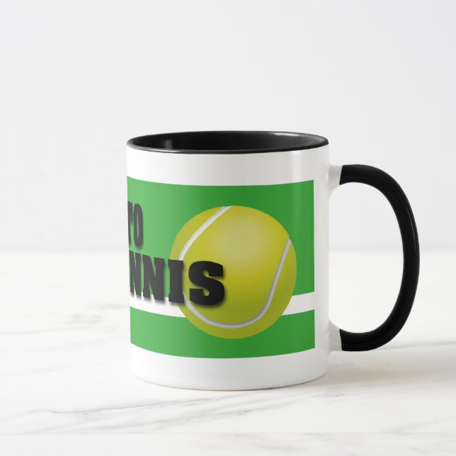 "In" to Tennis Mug (Right)