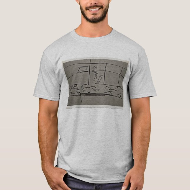 in traffic T-Shirt (Front)