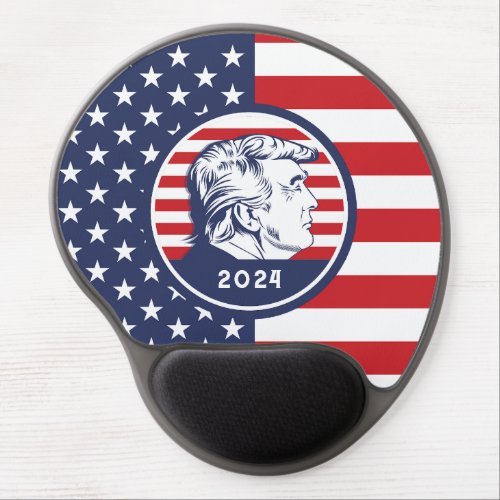 In Trump We Trust 2024 Gel Mouse Pad