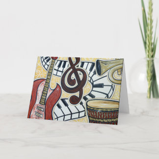 In Tune Greeting Card