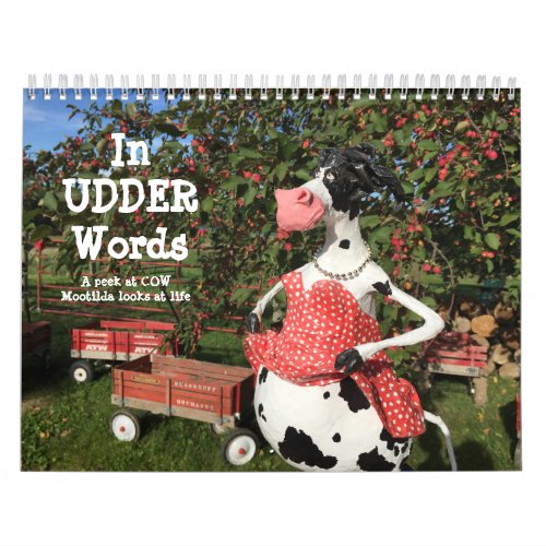 In UDDER Words Calendar