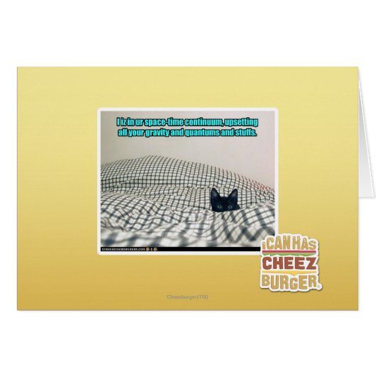 In ur Space Time Continuum Cards (Front Horizontal)
