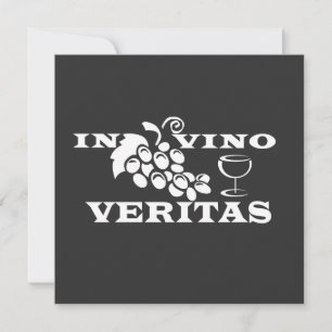 In vino veritas