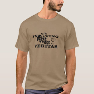 in vino veritas, latin phrase T-Shirt