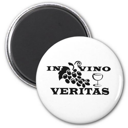 In vino veritas magnet