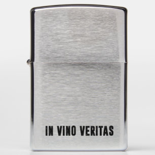 in vino veritas zippo lighter