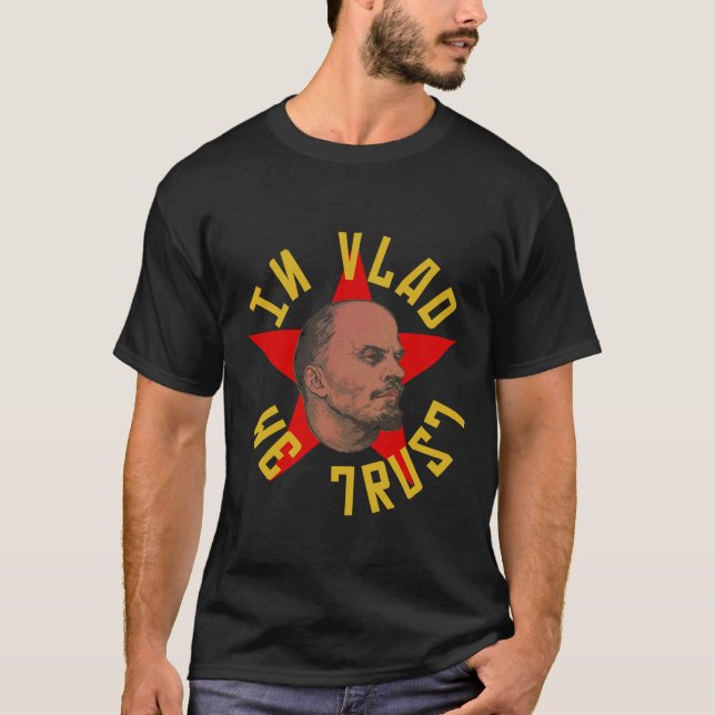 In Vlad We Trust Men's Shirt (Front)