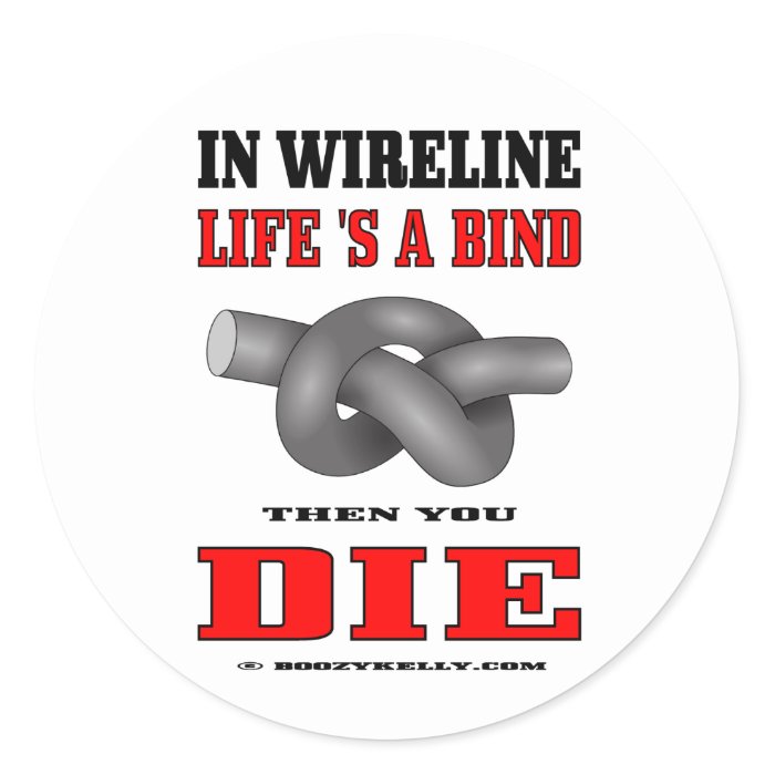 In Wireline, Oil Field Sticker