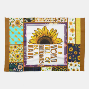 "In World Full Of Grandmas Be A Nana Blanket Kitchen Towel