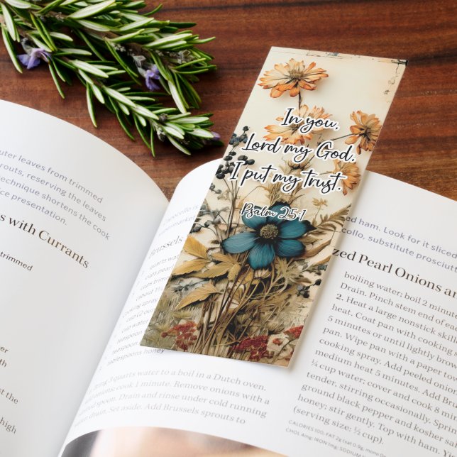  In You Lord My God Psalm 25:1 Bookmarks (Book)
