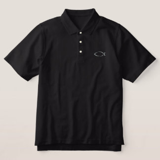In Your Faith Embroidered Polo Shirt