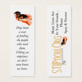 In Your Hands (Please Spay & Neuter) Bookmark (Front & Back)