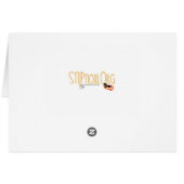 In Your Hands (Puppy) Card (Back Horizontal)